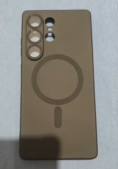 Customer review photo for Luxury Matte Magnetic Case for Samsung - LC001