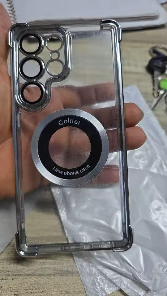 Customer review photo for LuxMag™ Crystal Wireless Charging Case