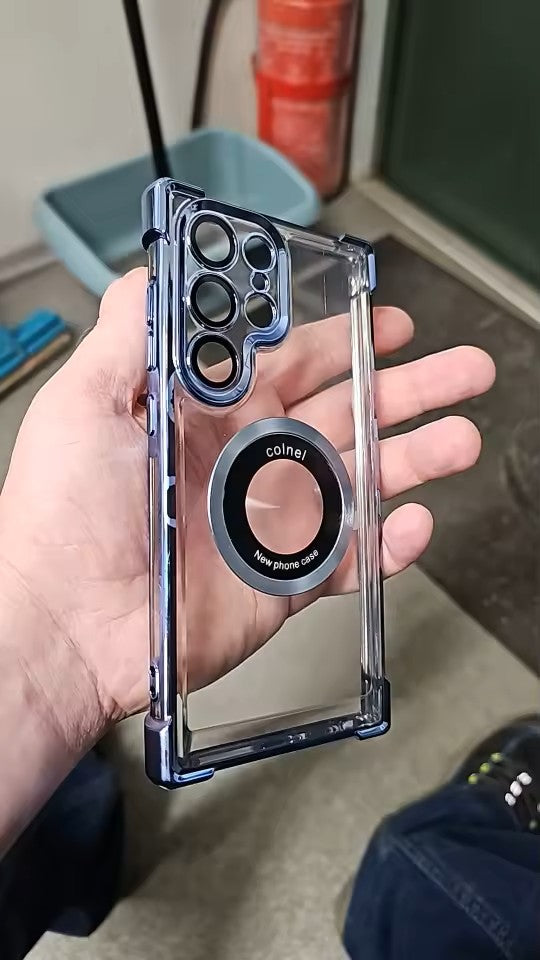 Customer review photo for LuxMag™ Crystal Wireless Charging Case