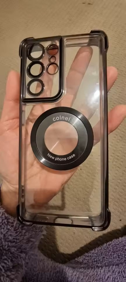 Customer review photo for LuxMag™ Crystal Wireless Charging Case