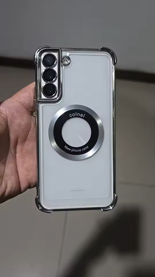 Customer review photo for LuxMag™ Crystal Wireless Charging Case