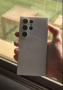 Customer review photo for Luxury Matte Magnetic Case for Samsung - LC001