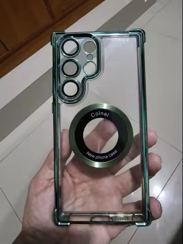 Customer review photo for LuxMag™ Crystal Wireless Charging Case